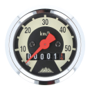 Tacho, Tachometer (flaches Glas), Simson SR2, KR50, SR4-1, KR51